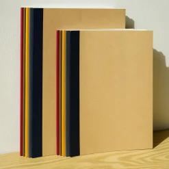 Hot Muji Lot de 5 carnets en papier d`arbres de plantation (B5)