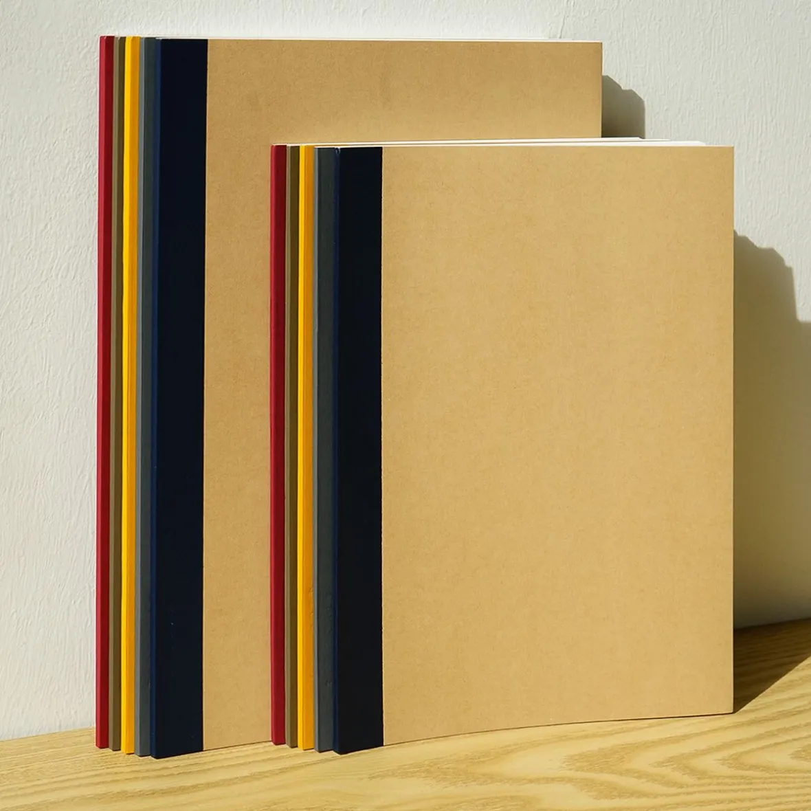 Hot Muji Lot de 5 carnets en papier d`arbres de plantation (B5)