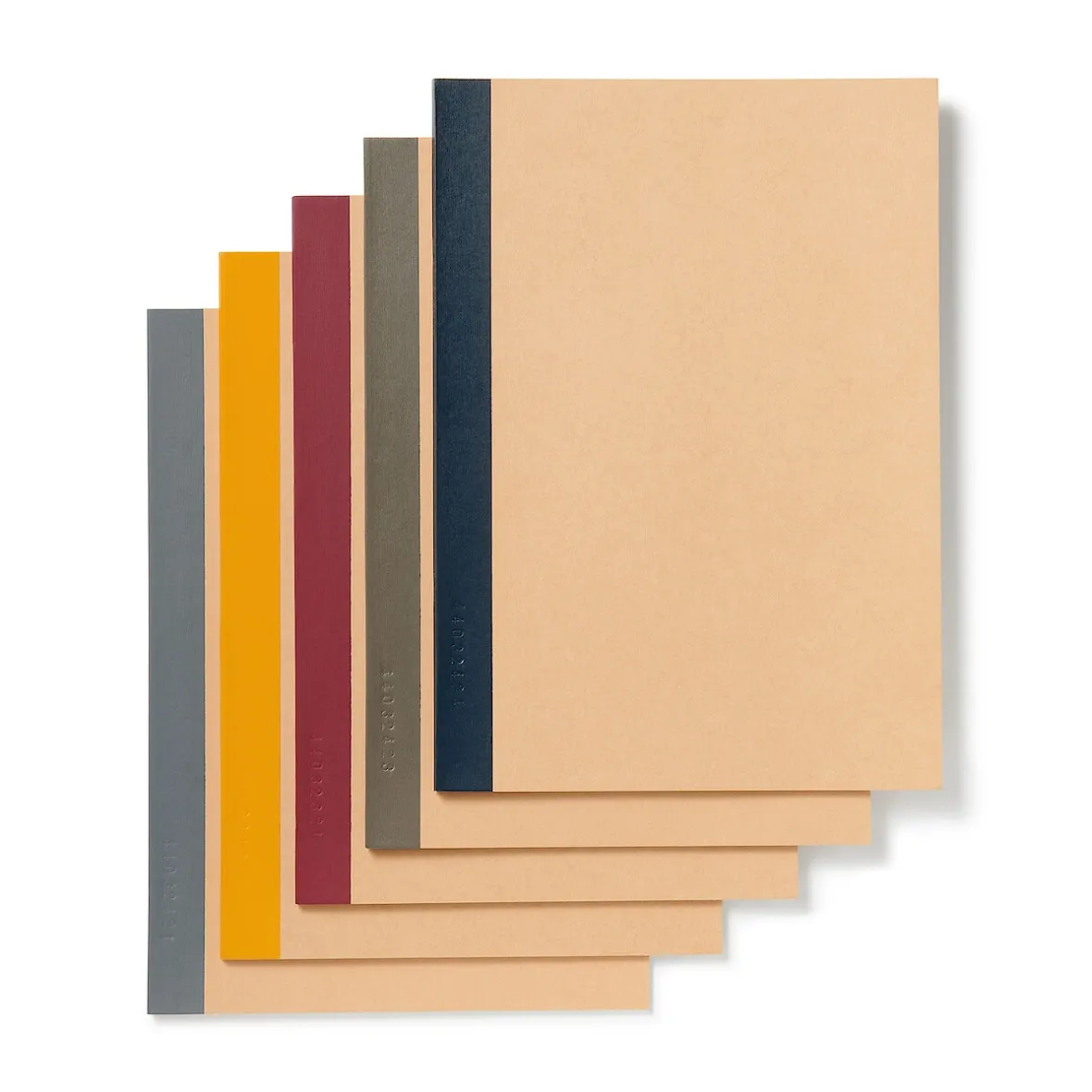 Hot Muji Lot de 5 carnets en papier d`arbres de plantation (B5)