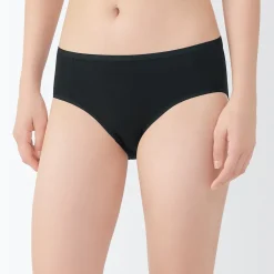 New Muji Lot de 3 culottes de bain en fil recyclé pour femme Abricot