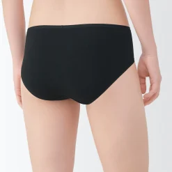 New Muji Lot de 3 culottes de bain en fil recyclé pour femme Abricot