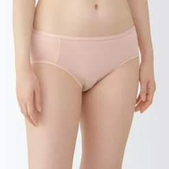 Sale Muji Lot de 3 culottes de bain en fil recyclé pour femme Abricot