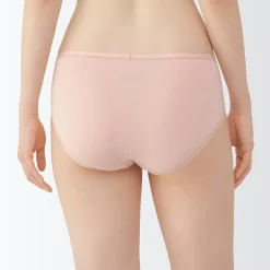 Sale Muji Lot de 3 culottes de bain en fil recyclé pour femme Abricot