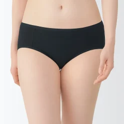 Sale Muji Lot de 3 culottes de bain en fil recyclé pour femme Abricot