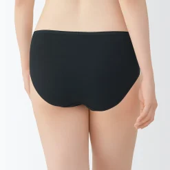 Sale Muji Lot de 3 culottes de bain en fil recyclé pour femme Abricot