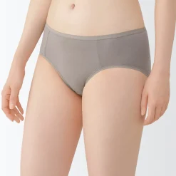 Sale Muji Lot de 3 culottes de bain en fil recyclé pour femme Abricot