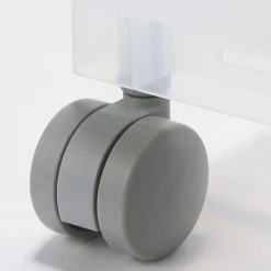 New Muji Lot de 4 roulettes pour boîtes PP