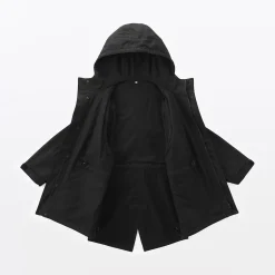 Sale Muji Manteau à capuche en toile de coton léger pour homme