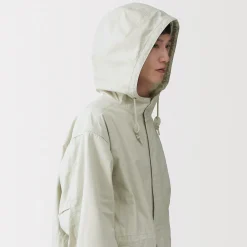 Sale Muji Manteau à capuche en toile de coton léger pour homme