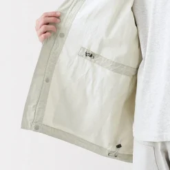 Sale Muji Manteau à capuche en toile de coton léger pour homme
