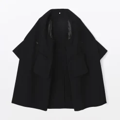 Clearance Muji Manteau croisé en cachemire recyclé pour femme