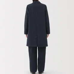 Best Muji Manteau en denim mélangé kapok pour femme