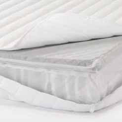 Hot Muji Matelas double à ressorts ensachés haute densité, facile à retourner