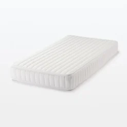 Muji Matelas  large double à ressorts ensachés haute densité, facile à retourner