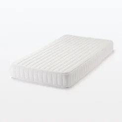 Discount Muji Matelas simple à ressorts ensachés standard avec support ferme