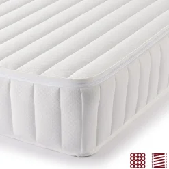 Outlet Muji Matelas super king à ressorts ensachés standard avec support ferme