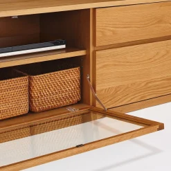 Online Muji Meuble TV en chêne ‐ Grand