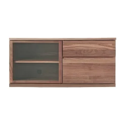 Hot Muji Meuble TV en noyer ‐ Moyen