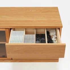 Hot Muji Meuble TV en noyer ‐ Moyen