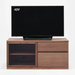 Hot Muji Meuble TV en noyer ‐ Moyen