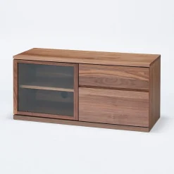 Hot Muji Meuble TV en noyer ‐ Moyen