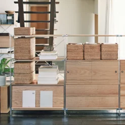 Muji Montant additionnel en acier inoxydable ‐ Moyen format