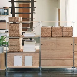 Muji Montant additionnel en acier inoxydable ‐ Moyen format