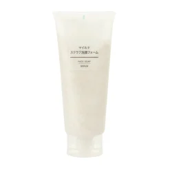 Hot Muji Mousse nettoyante visage douce gommante - 200 g