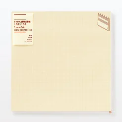 Hot Muji Notes adhésives carrées larges à carreaux 5mm