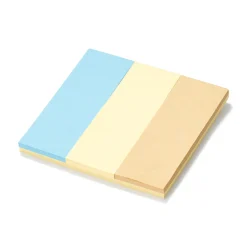 New Muji Notes adhésives unies carrées double