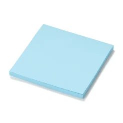 Best Muji Notes adhésives unies carrées Bleu
