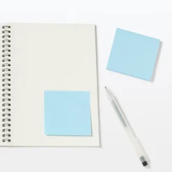 Best Muji Notes adhésives unies carrées Bleu