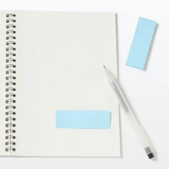 Online Muji Notes autocollantes en papier kraft ‐ Unies, lot de 2 Bleu