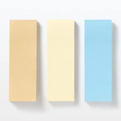 Online Muji Notes autocollantes en papier kraft ‐ Unies, lot de 2 Bleu