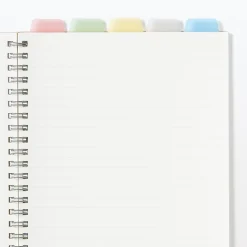 Outlet Muji Notes autocollantes indexées transparentes ‐ 25 mm, lot de 6