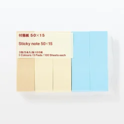 Online Muji Notes autocollantes indexées ‐ Unies, lot de 5