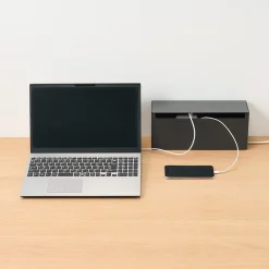 Muji Organisateur de câbles en acier