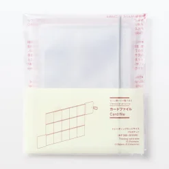 Hot Muji Organiseur de fiches à ouverture rapide