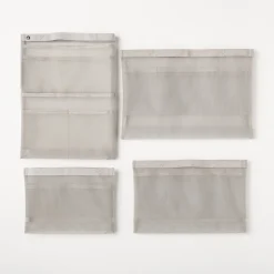 Best Muji Organiseur de sac en maille nylon A5