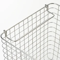 Muji Panier en fil d'acier inoxydable L37X P26X H24cm