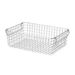 Online Muji Panier en fil d'acier inoxydable L37X P26X H12cm