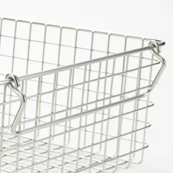Online Muji Panier en fil d'acier inoxydable L37X P26X H12cm