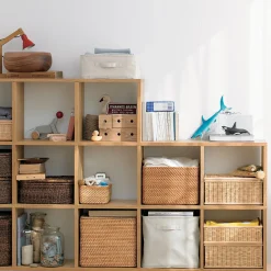 Hot Muji Panier en rotin L26x P36X H24cm