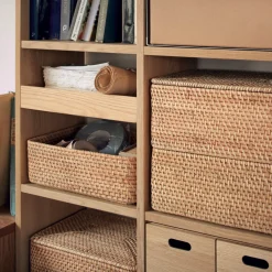 Online Muji Panier en rotin M 26x36x16cm