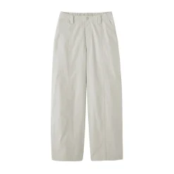 Sale Muji Pantalon à cordon de serrage en toile de coton léger pour femme