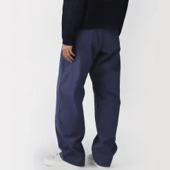 Muji Pantalon aux genoux renforcés en toile de coton pour homme