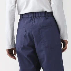 Muji Pantalon aux genoux renforcés en toile de coton pour homme