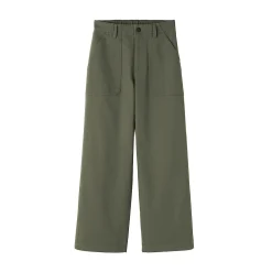 Discount Muji Pantalon avec motif de chevrons en coton pour femme