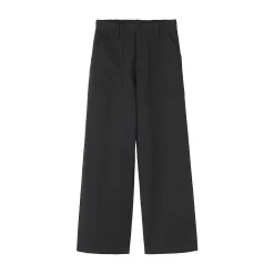Discount Muji Pantalon avec motif de chevrons en coton pour femme
