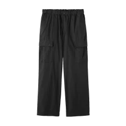 Clearance Muji Pantalon cargo à coupe Easy Fit en toile de coton léger pour homme